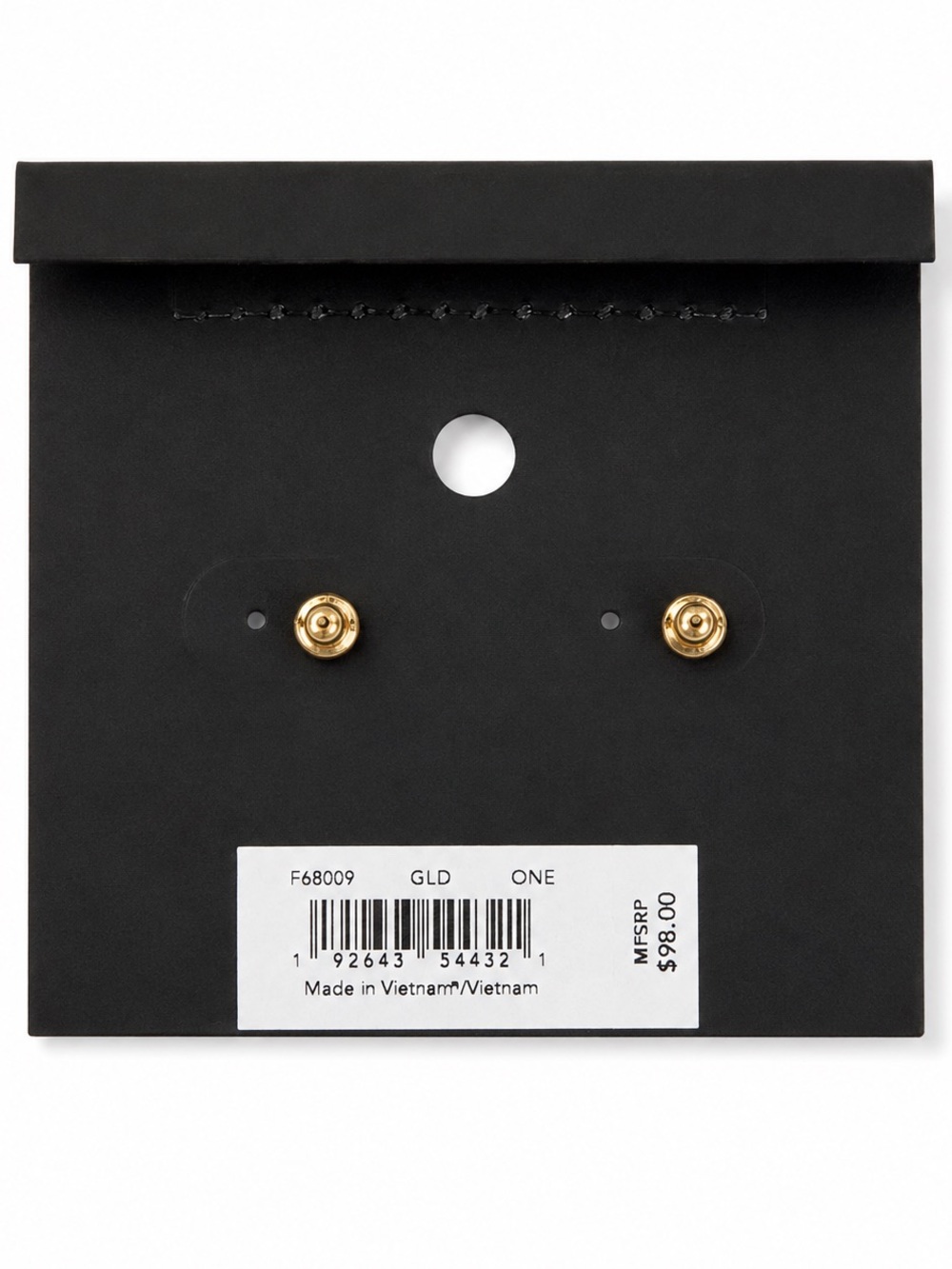 COACH Gold-Tone Open Circle Halo
Stud Earrings • BRAND NEW - Picture 3 of 3